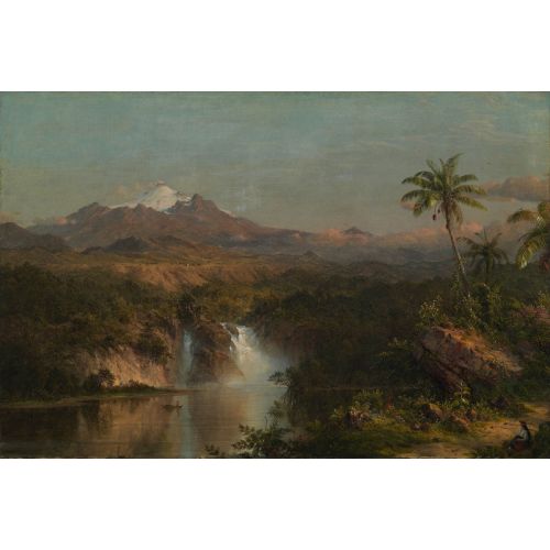 Frederic Edwin Church, View Of Cotopaxi New York