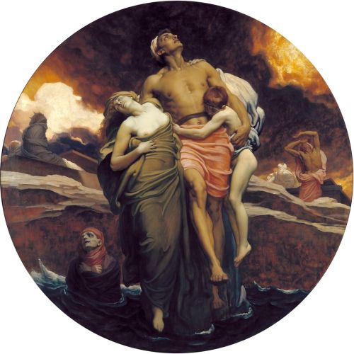 Frederic Leighton And The Sea Returned The Dead That Were In It