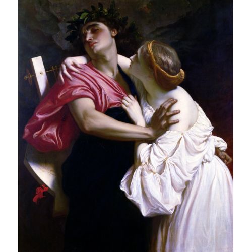 Frederic Leighton Orpheus Ve Eurydice
