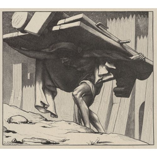 Frederic Leighton Gazze Kapısını Taşıyan Samson Frederic Leighton Gazze Kapısını Taşıyan Samson