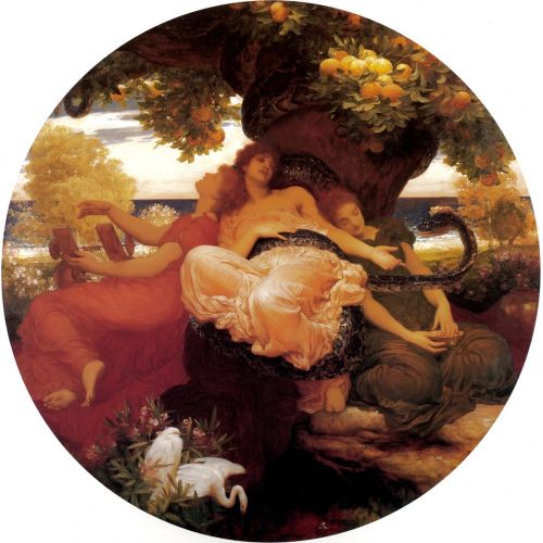 Frederic Leighton Hesperides Bahçesi