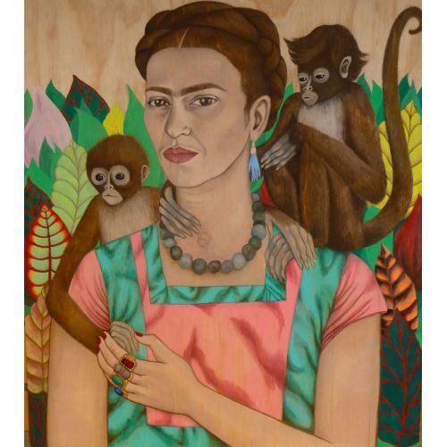Frida Kahlo, Monique La Fontaine Monkey Twins