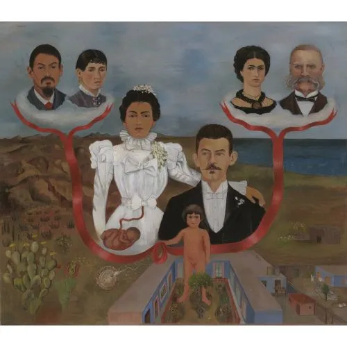 Frida Kahlo, Dedem Ve Ailem Ve Ben Soy Ağacı