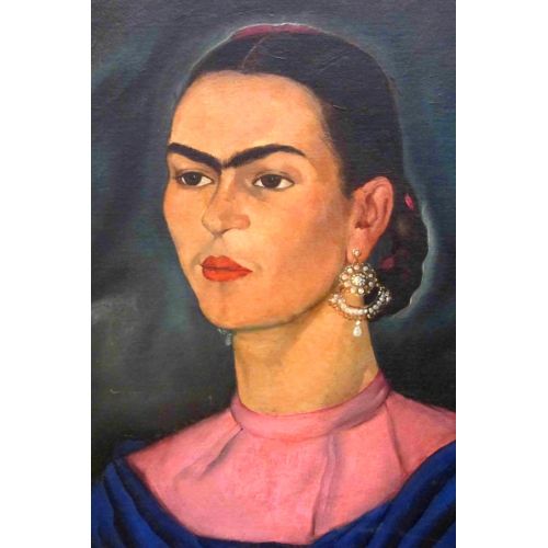 Frida Kahlo, Boyalı Portre