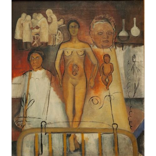 Frida Kahlo, Frida Ve Sezaryen Frida Kahlo, Frida Ve Sezaryen