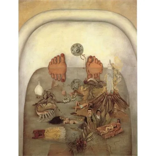 Frida Kahlo Su Bana Ne Verdi Sürrealizm Frida Kahlo Su Bana Ne Verdi Sürrealizm Sanat Akımları Kanvas Efektli Tablo, Resim Kağıdı Baskısı, Reprodüksiyon ve
