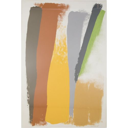 Friedel Dzubas Lithograph
