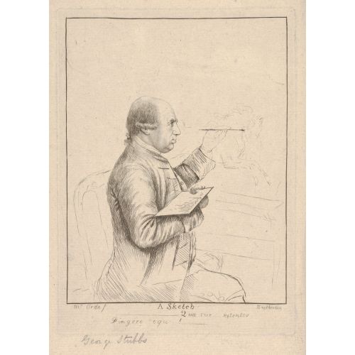 George Stubbs, Eskiz Portresi George Stubbs, Eskiz Portresi