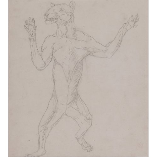 George Stubbs, Bir Kaplan Eskiz