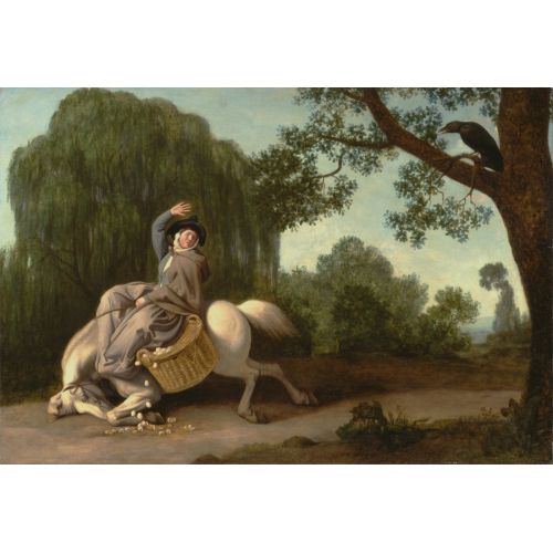 George Stubbs, Çiftçi Karısı Ve Kuzgun George Stubbs, Çiftçi Karısı Ve Kuzgun