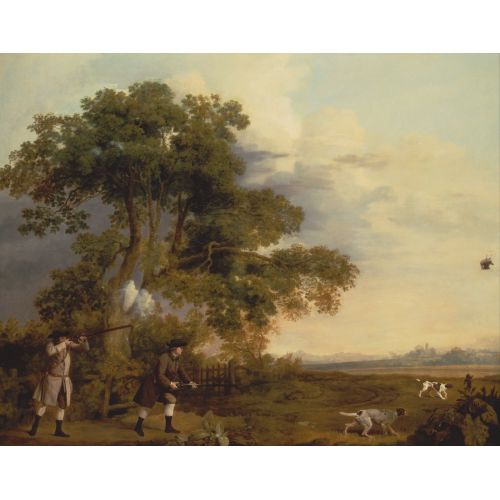 George Stubbs, İki Beyefendi Atış George Stubbs, İki Beyefendi Atış