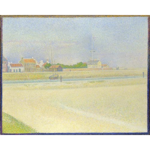 Georges Seurat, Gravelines Grand Fort Philippe'de Kanal