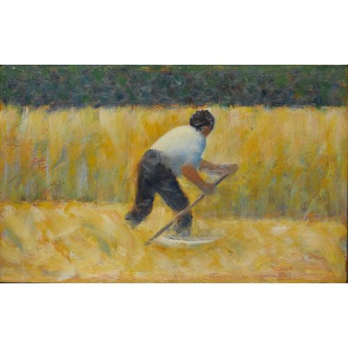 Georges Seurat, The Mower