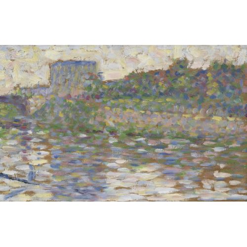 Georges Seurat, The Seine At Courbevoie