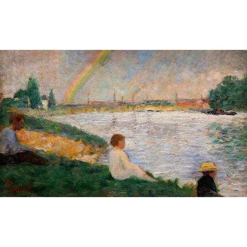 Georges Seurat, Arcobaleno Studio Per I Bagnanti Ad Asnieres