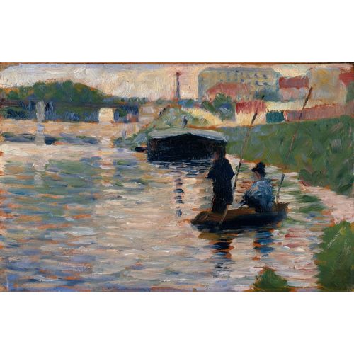 Georges Seurat, View Of The Seine