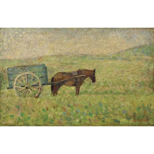 Georges Seurat, Attelage Rural