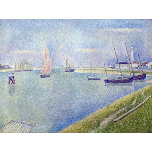Georges Seurat, The Channel At Gravelines, In The Direction Of The Sea