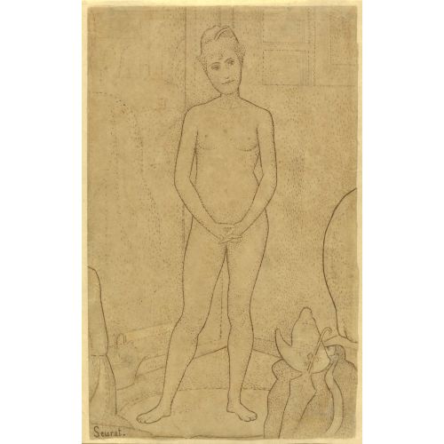 Georges Seurat, Study After The Models