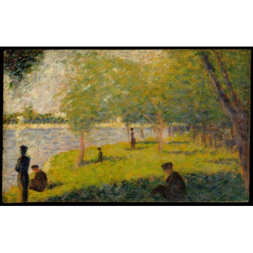 Georges Seurat, Study For A Sunday On La Grande Jatte