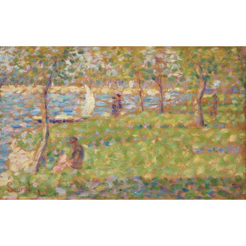 Georges Seurat, Study For La Grande Jatte
