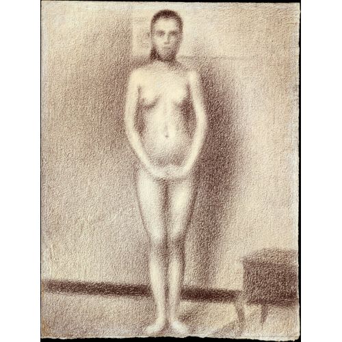 Georges Seurat, Study For Poseuses