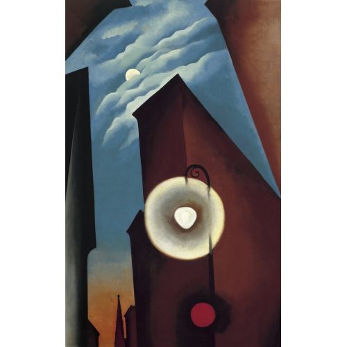 Georgia O'keeffe, New York Street With Moon Georgia O'keeffe, New York Street With Moon
