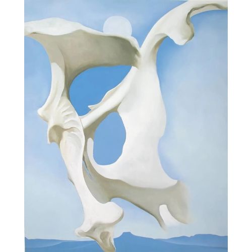 Georgia O'keeffe, Ay İle Leğen Kemiği Georgia O'keeffe, Ay İle Leğen Kemiği