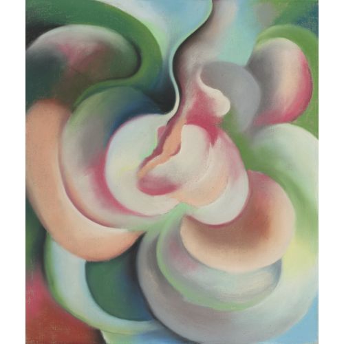 Georgia O'keeffe, Pink And Green Georgia O'keeffe, Pink And Green