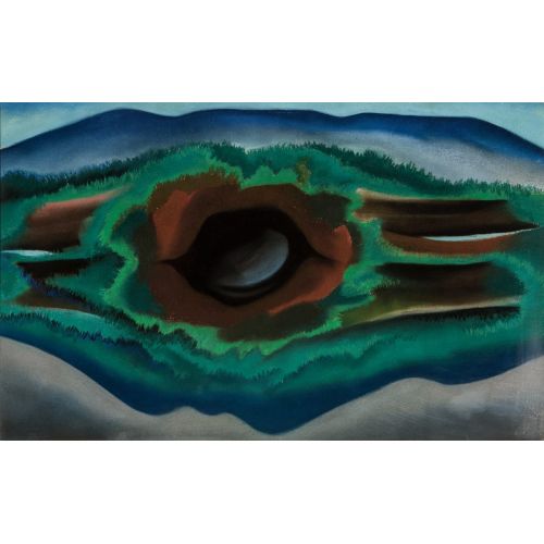 Georgia O'keeffe, Ormanda Havuz, George Gölü Georgia O'keeffe, Ormanda Havuz, George Gölü