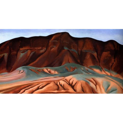 Georgia O'keeffe, Purple Hills Georgia O'keeffe, Purple Hills