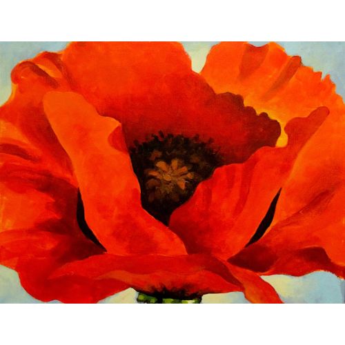 Georgia O'keeffe, Kırmızı Gelincik Finali