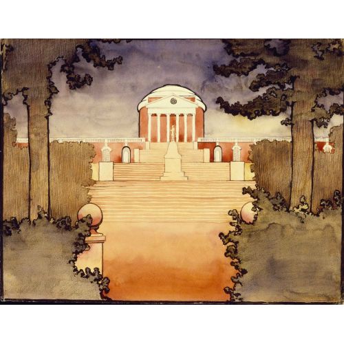 Georgia O'keeffe, Rotunda University Of Virginia Georgia O'keeffe, Rotunda University Of Virginia