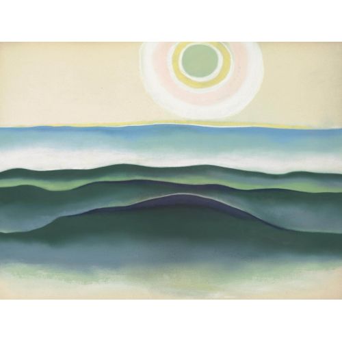 Georgia O'keeffe, Sun Water Maine Georgia O'keeffe, Sun Water Maine