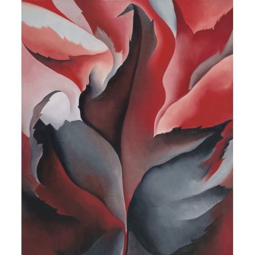 Georgia O'keeffe, The Red Maple At Lake George
