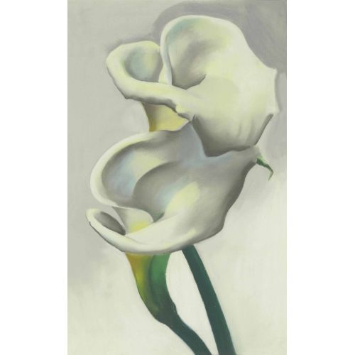 Georgia O'keeffe, Two Calla Lilies Together Georgia O'keeffe, Two Calla Lilies Together