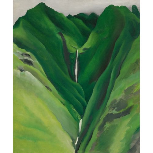 Georgia O'keeffe, Şelale, No: II Iao Vadisi Georgia O'keeffe, Şelale, No: II Iao Vadisi