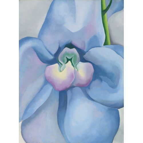 Georgia O'keeffe, Blue Flower Georgia O'keeffe, Blue Flower