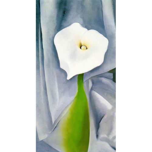 Georgia O'keeffe, Calla Lily On Grey Georgia O'keeffe, Calla Lily On Grey