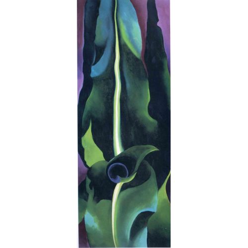 Georgia O'keeffe, Corn Dark I