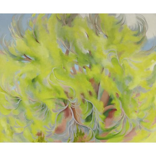 Georgia O'keeffe, Cottonwood Tree In Spring