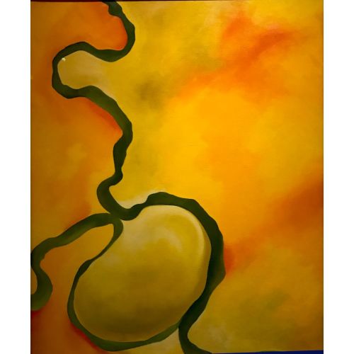 Georgia O'keeffe, Green, Yellow And Orange Georgia O'keeffe, Green, Yellow And Orange
