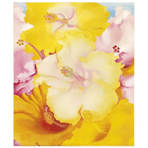 Georgia Okeeffe, Hibiscus Modernism Georgia Okeeffe, Hibiscus Modernism Art Movements Canvas, Drawing Paper Prints, Reproduction Oil Painting and High Resolution