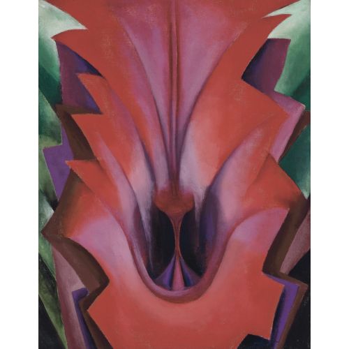 Georgia O'keeffe, Inside Red Canna
