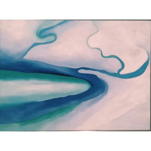 Georgia O'keeffe, It Was Blue And Green Georgia O'keeffe, It Was Blue And Green
