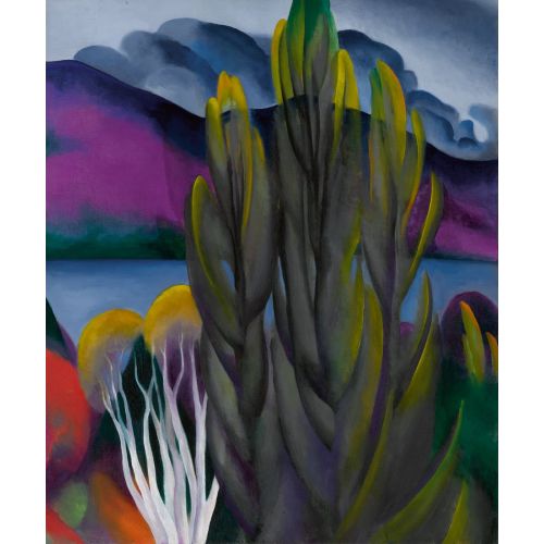 Georgia O'keeffe, Beyaz Huş Ağacı İle George Gölü Georgia O'keeffe, Beyaz Huş Ağacı İle George Gölü