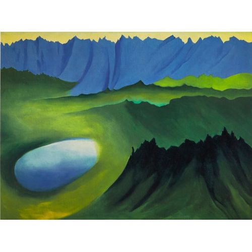 Georgia O'keeffe, Dağlar Ve Göller Georgia O'keeffe, Dağlar Ve Göller