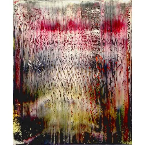 Gerhard Richter, Soyut Tablo Nefes Soyut Sanat Akımları Kanvas Efektli Tablo, Resim Kağıdı Baskısı, Reprodüksiyon ve