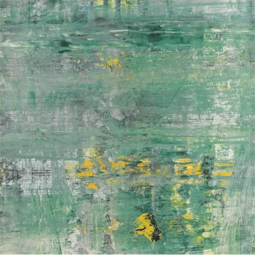 Gerhard Richter, Abstract Painting Cage Grid II Green Abstract Gerhard Richter, Abstract Painting Cage GridII Green Abstract Art Movements Canvas, Drawing Paper Prints, Reproduction Oil