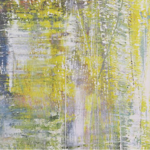 Gerhard Richter, Soyut Tablo Kafes Izgara Tek Parça H